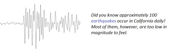 Image of an Earthquake Seismogram